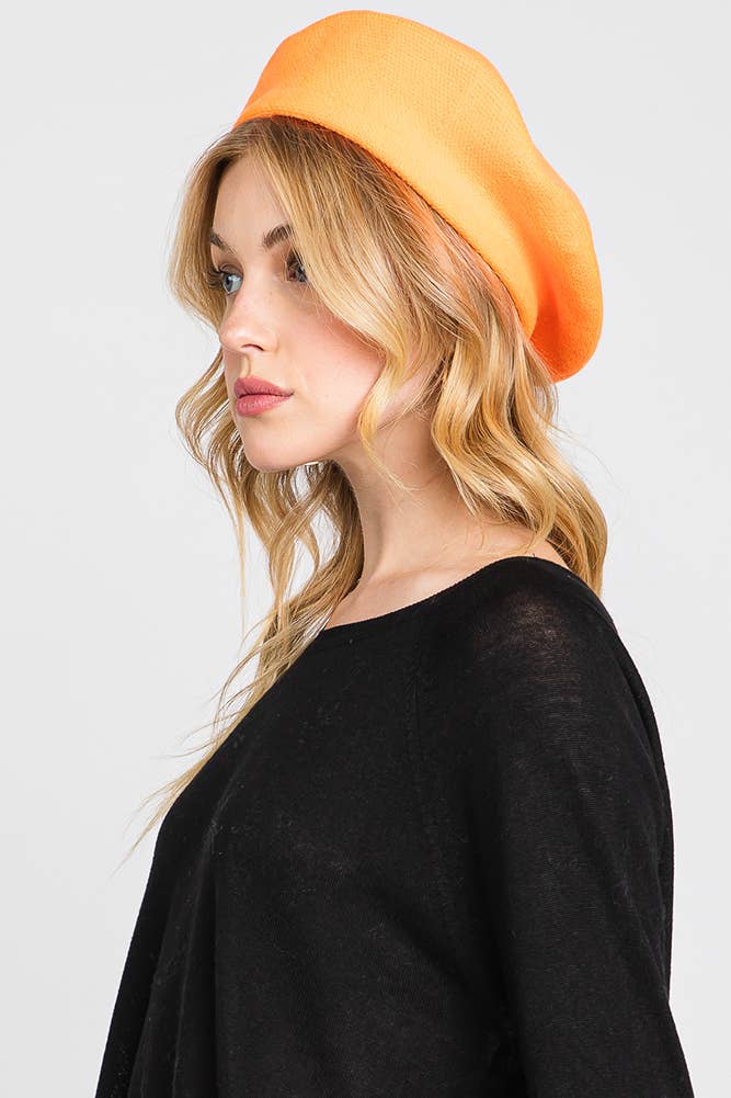 Hana – wholesale Beret – Women's – Stretchy Solid Color Beret43