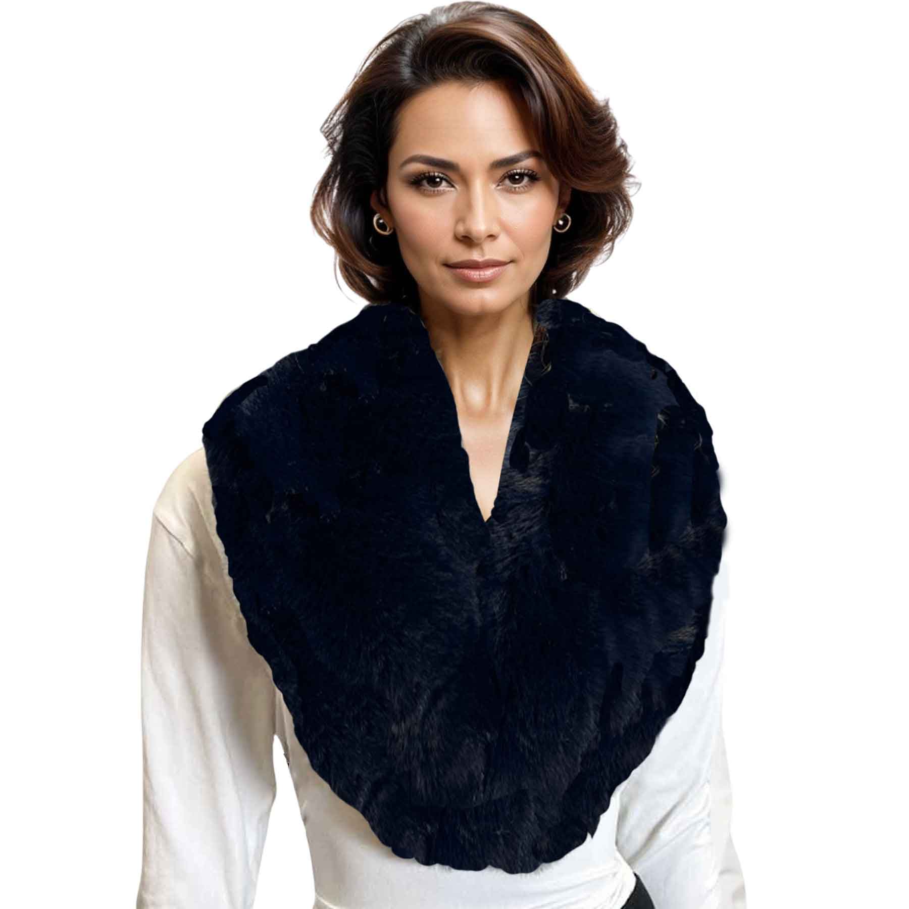 The Magic Scarf Company - Wholesale Fur/Faux Fur Coat - Women's - LC3800 - Faux Fur Collars7