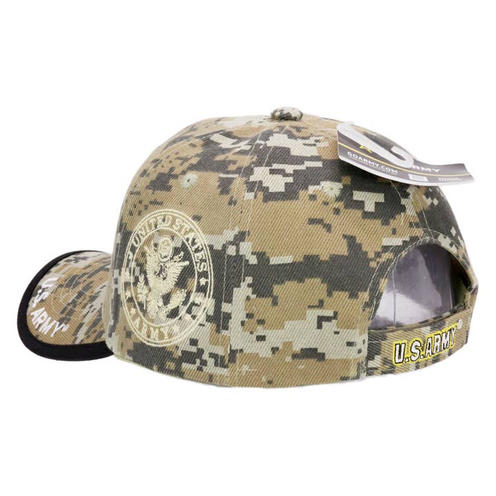 Cap Zone – wholesale Baseballkeps - Unisex – U.S. ARMY Star Logo Licensierad Basebollkeps