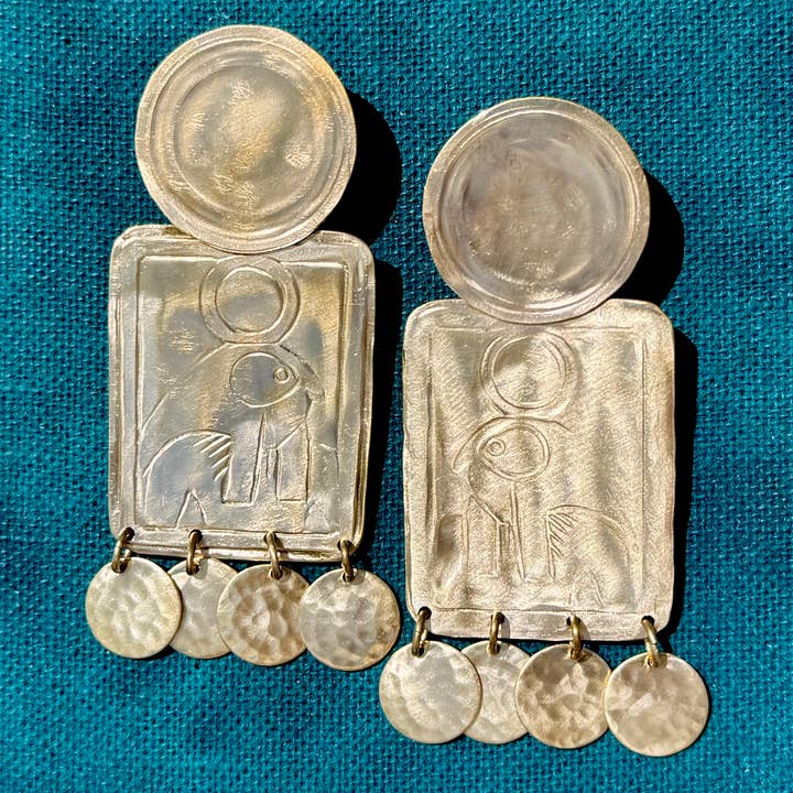 Horus Earring for wholesale by We Dream in Colour