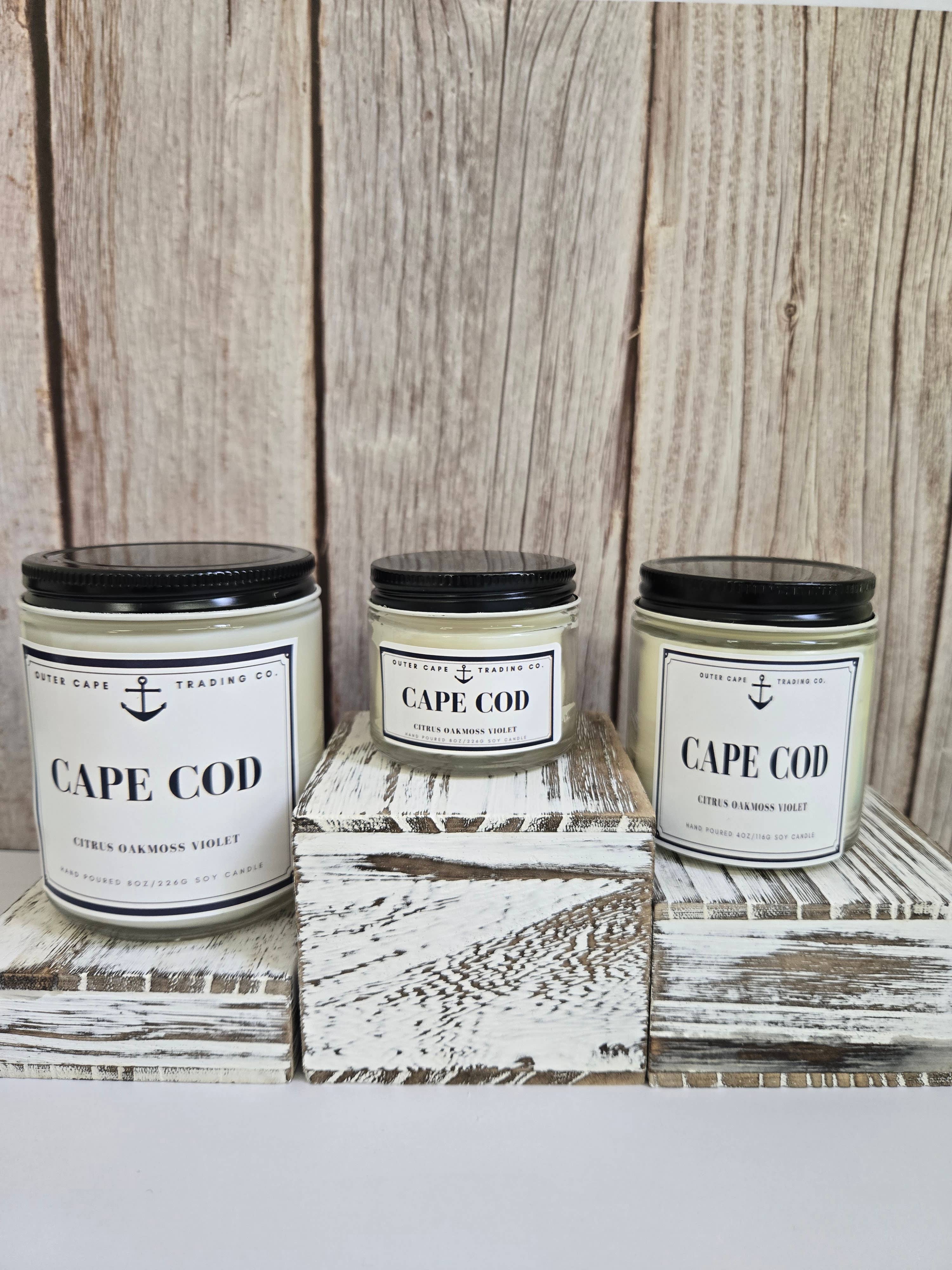 Outer Cape Trading Company - Vente Bougie en bocal - Bougie en cire de soja Cape Cod avec mèche en bois crépitante en gros vrac6