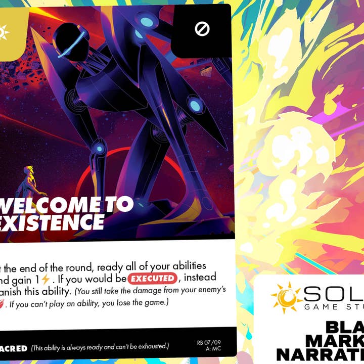 Solis Game Studio - Wholesale Card Game - Massive-Verse Card Game | Radiant Black, Rogue Sun, and more5