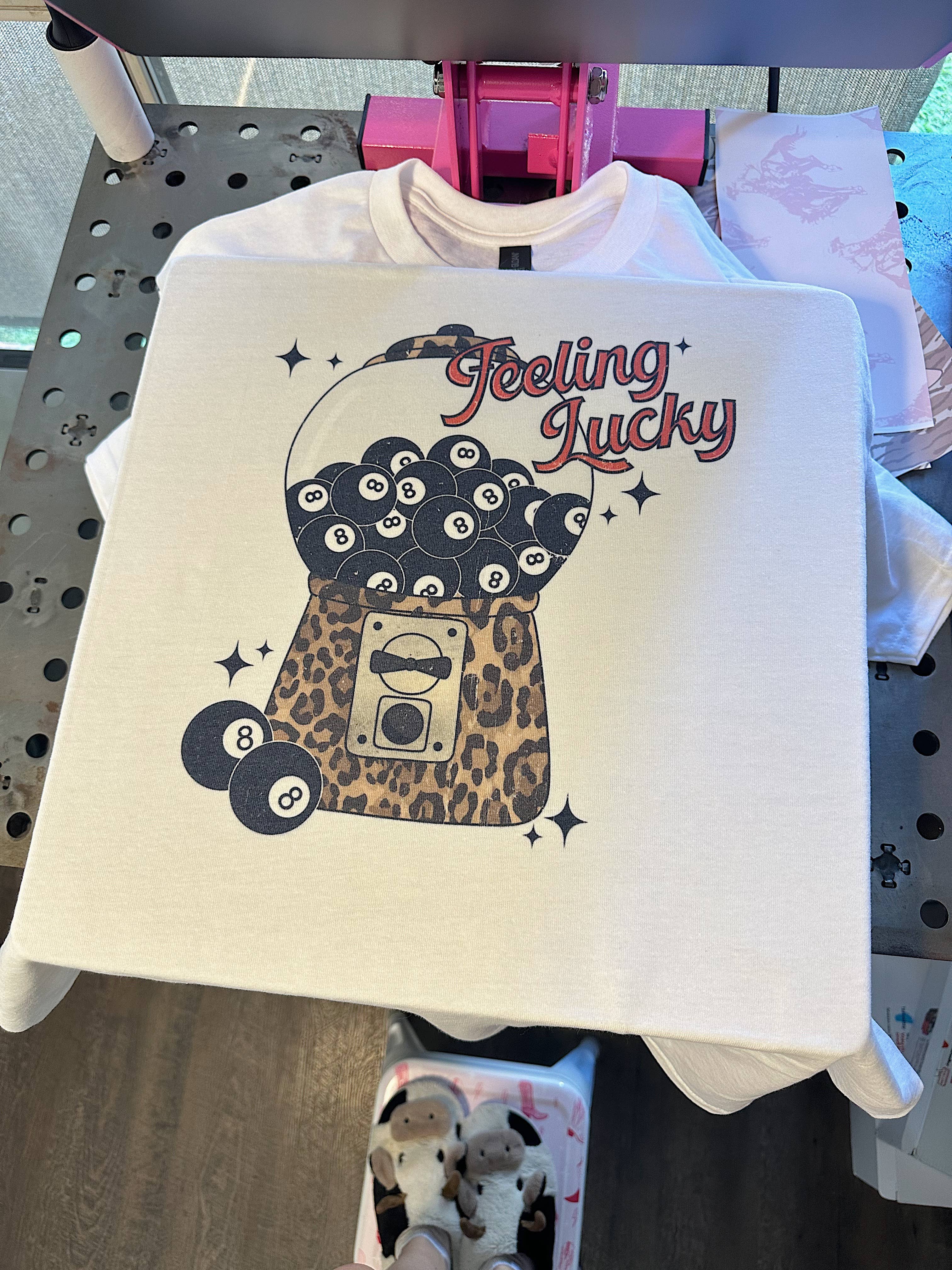 Gunpowder and Glam Boutique – wholesale Graphic sweatshirt – Women’s – Lucky Gum Ball Tee or Crewneck3