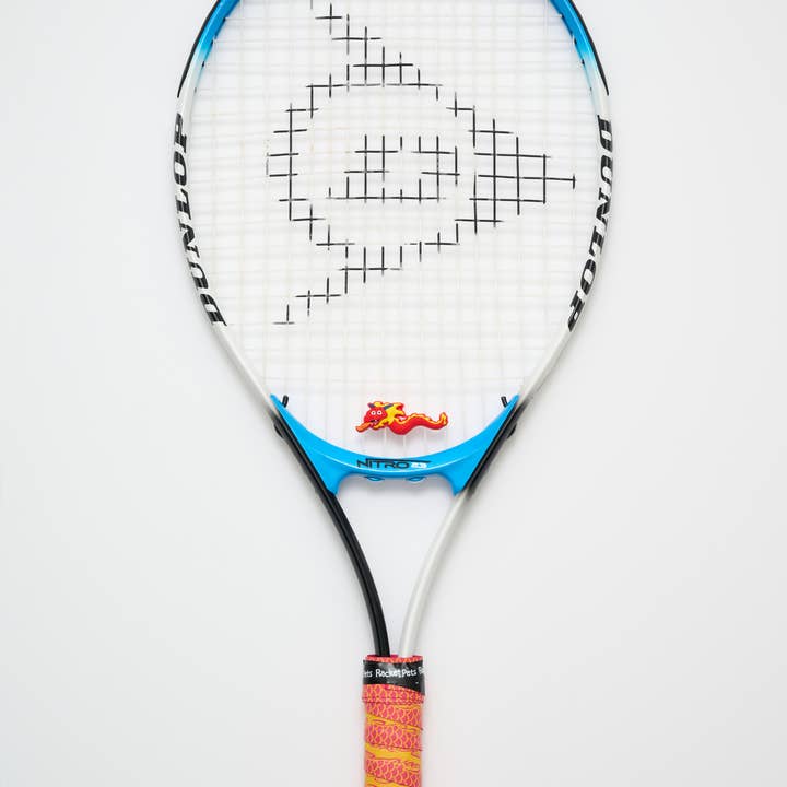 Racket Pets - Venta al por mayor Accesorios de deporte - Cinta antigolpes Dragon Red Tennis Overgrip y a juego5