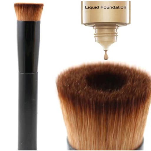 My Wholesale Warehouse - Venta al por mayor Brocha de maquillaje facial - Brocha para base líquida Glamza