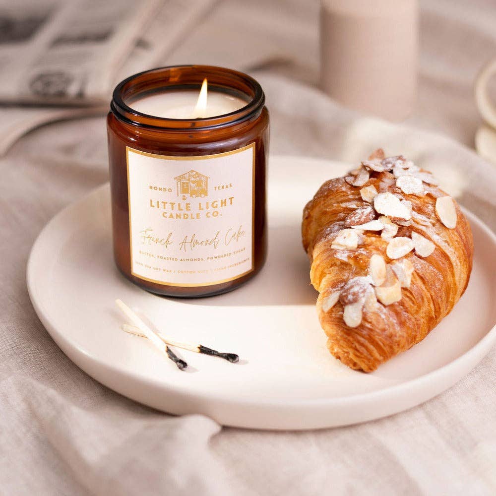 Little Light Candle Co. – wholesale Jar/filled candle – French Almond Cake Jar0