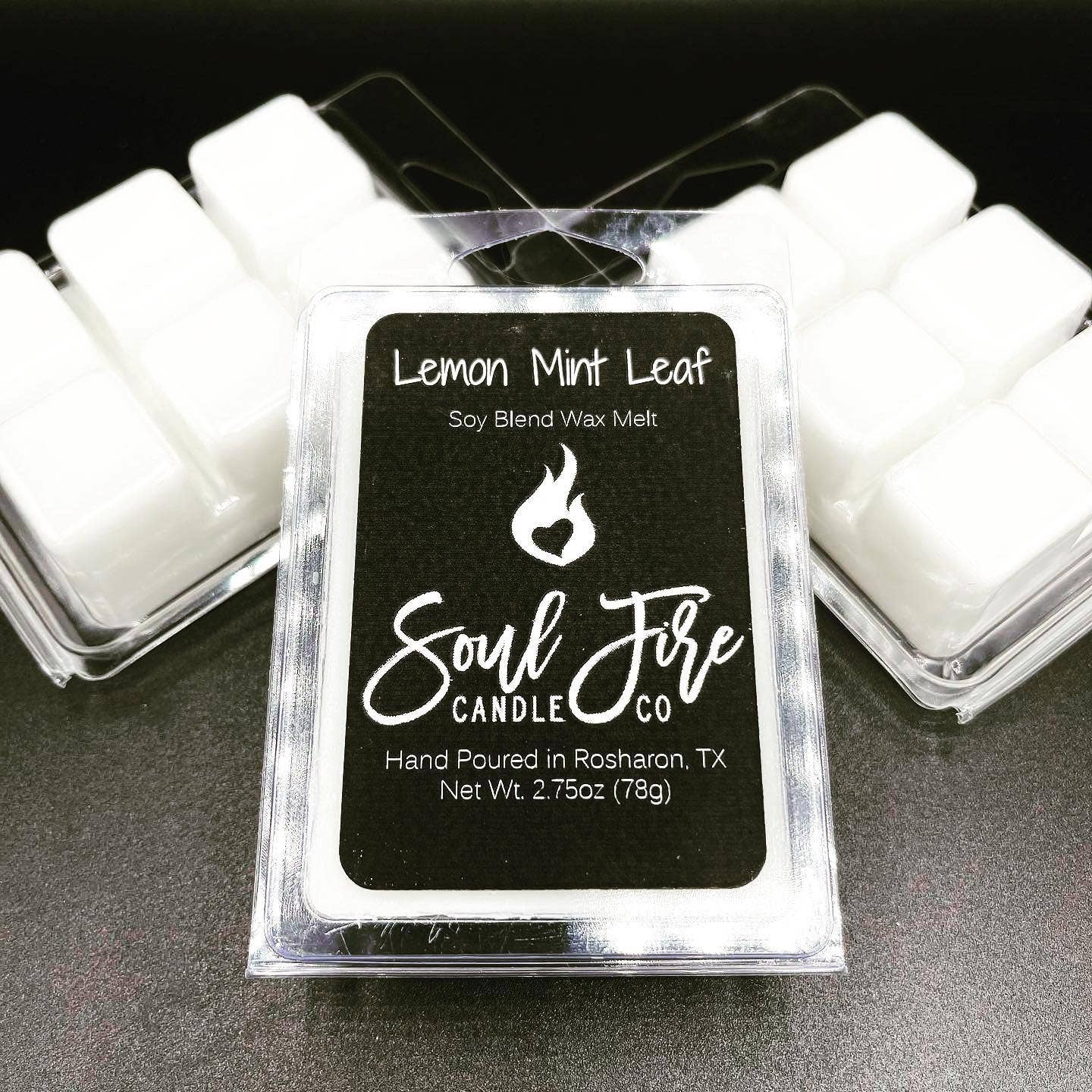 Soul Fire Candle Company - Wholesale Wax Melt - Lemon Mint Leaf Wax Melt0