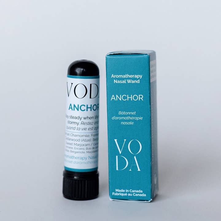 Anchor Aromatherapy Nasal Wand for wholesale by Voda Retreats