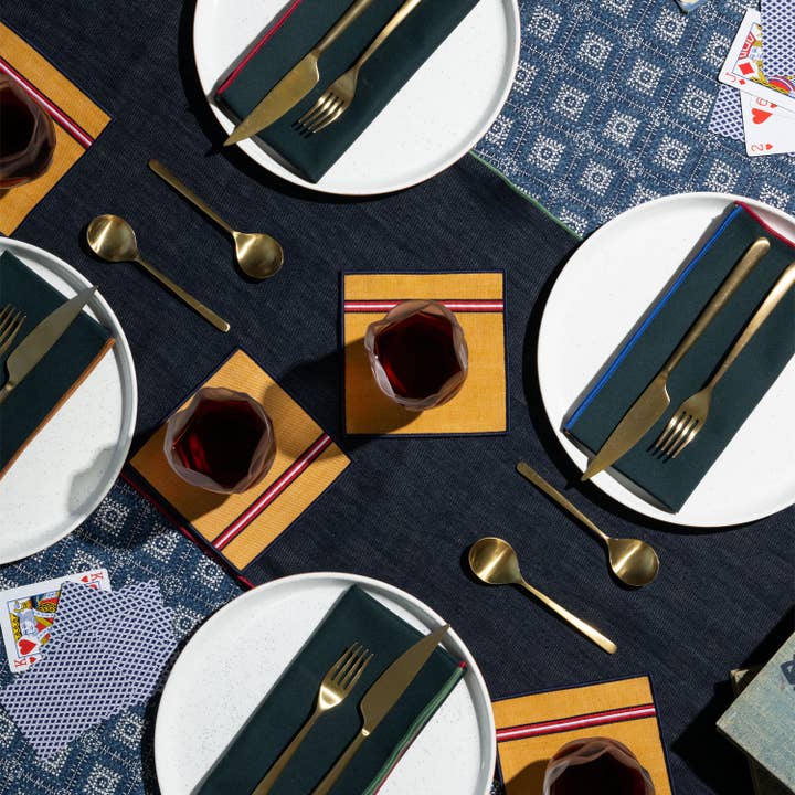 ATELIER SAUCIER - Wholesale Table Runner - The MVP Denim Centerpiece Table Runner