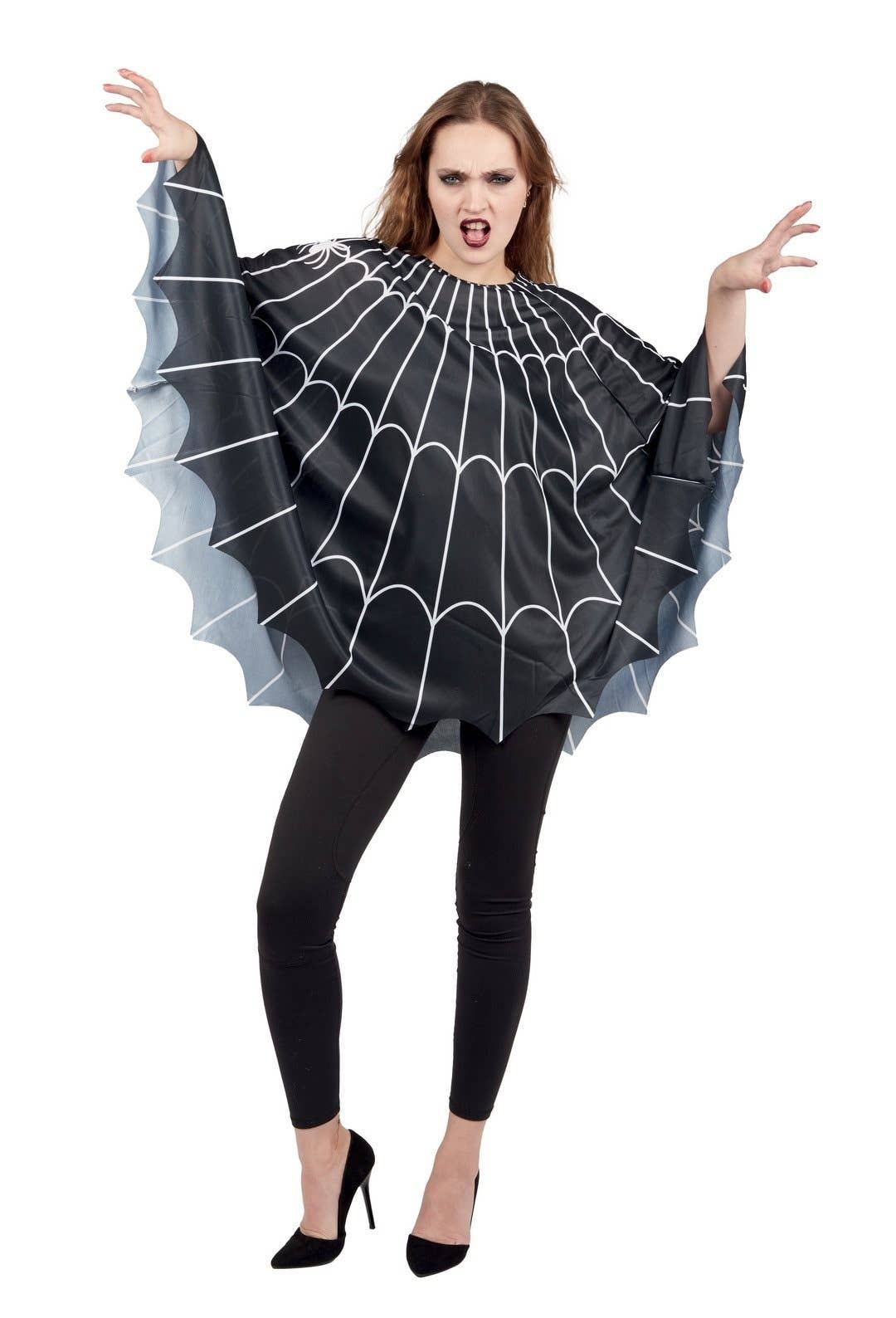 P'tit Clown - Wholesale Costume - Women's - Spider Web Suit - Adult - S/M1