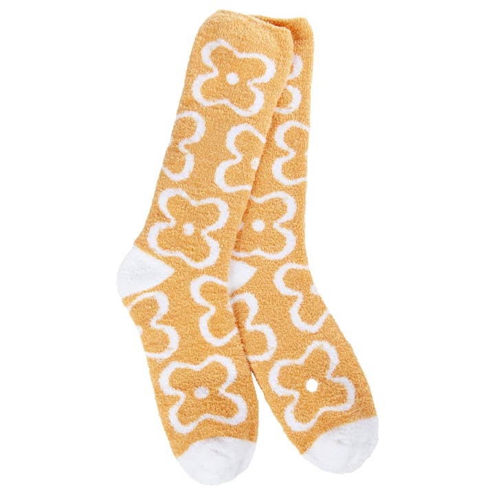 Acogedor Cali Flor Ámbar para venta al por mayor de World's Softest® Socks