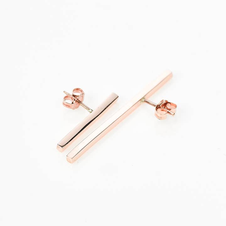 Differing length studs for wholesale by Katie Rose Jewellery