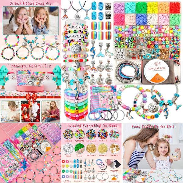 Bracelet Making Kit - Can make Up To 50 Bracelets - Huge for wholesale by St. Louis Wholesale LLC