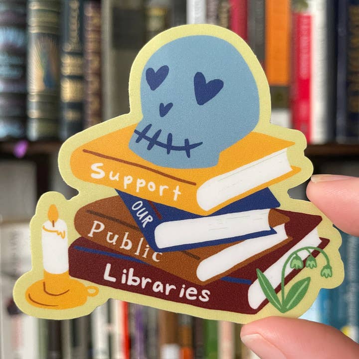 LD Nehls - Wholesale Sticker - Support Our Public Libraries Sticker