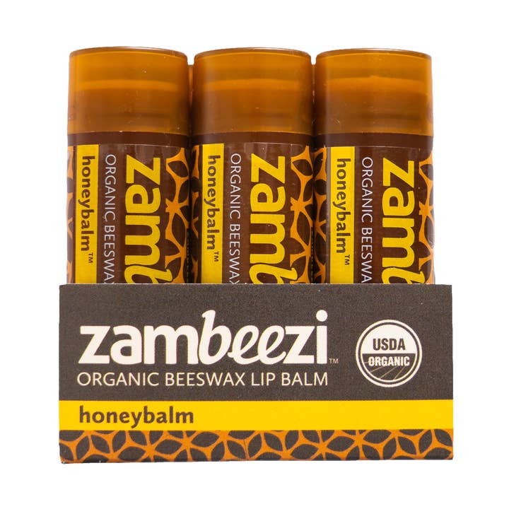 Zambeezi - Wholesale Lip Balm - Honeybalm Lip Balm - Pack of 3