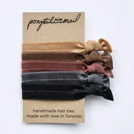 Ponytail Mail - Wholesale Hair Tie - Au Naturel #20