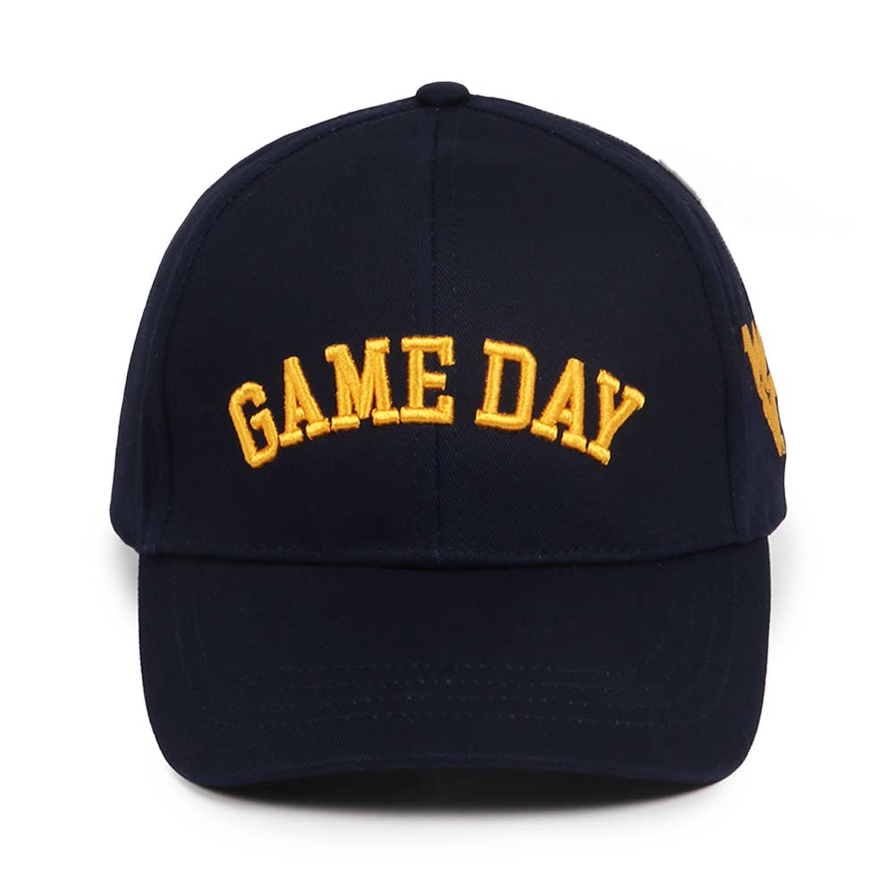 David And Young - Wholesale Baseball Cap - Women's - West Virginia University Gameday Ponyflo Officially Licensed Collegiate Hat0