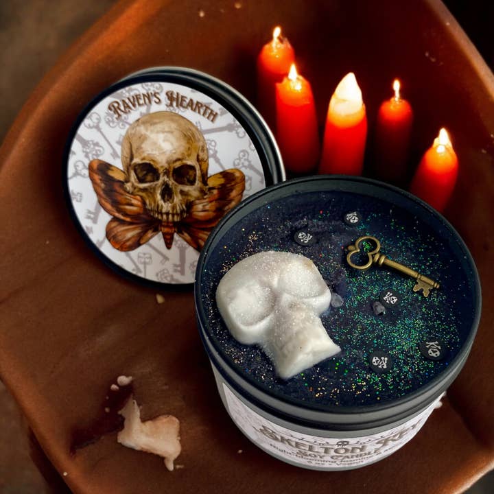 Wholesale Skeleton Key Candle | Jasmine & Moss | 6 oz for Wholesale Skeleton Key Candle | Jasmine & Moss | 6 oz for
