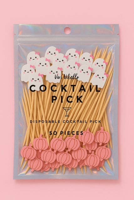 ViVi Vitello - Wholesale Cocktail Pick - Halloween Cocktail Picks, Set of 500