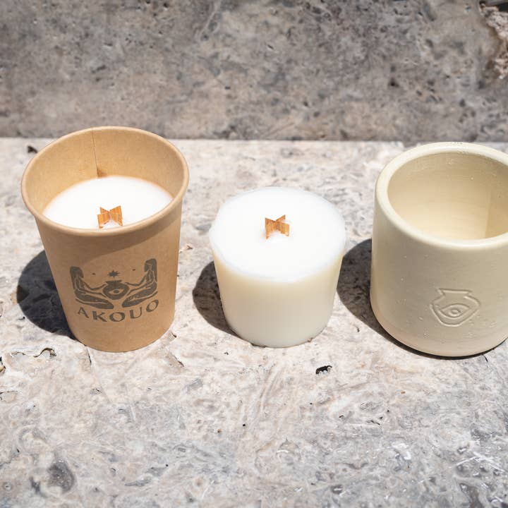 Akouo - Wholesale Jar/Filled Candle - Akouo Candle Refill1