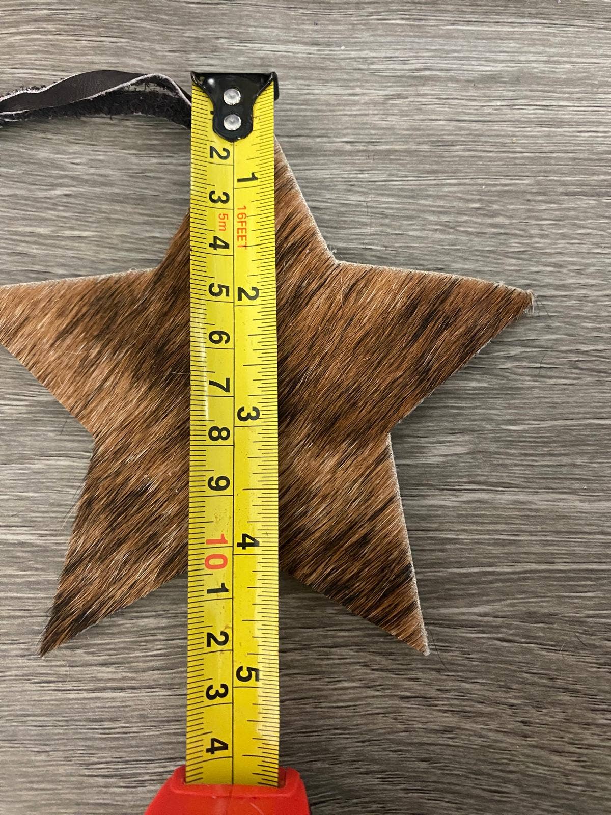 Cowhide Texas Store Inc - Wholesale Ornament Set - Cowhide Double-Sided Hair on Hide Christmas Ornament Box Set12