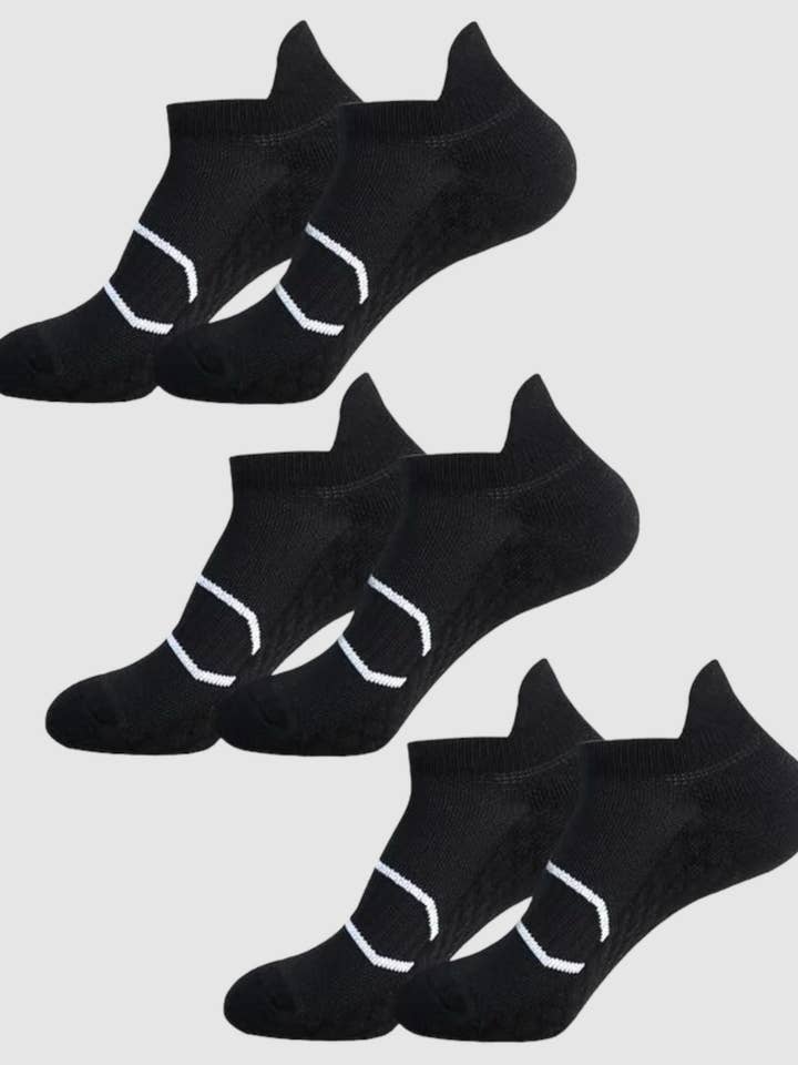 Cushion Support Sport Sock- (3 Pack) for wholesale by High Heel Jungle