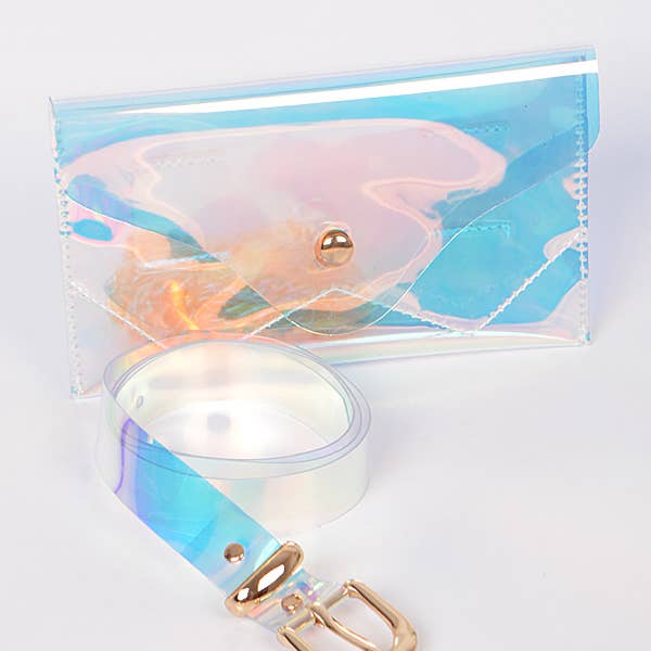3AM BY H&D ACCESSORIES - Wholesale Belt Bag - Women's - Clear Daily Fanny Pack
