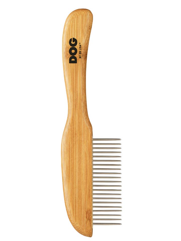 DOG Comb - Duurzaam hulpmiddel voor het verzorgen van huisdieren van bamboe voor wholesale door DOG By Dr Lisa