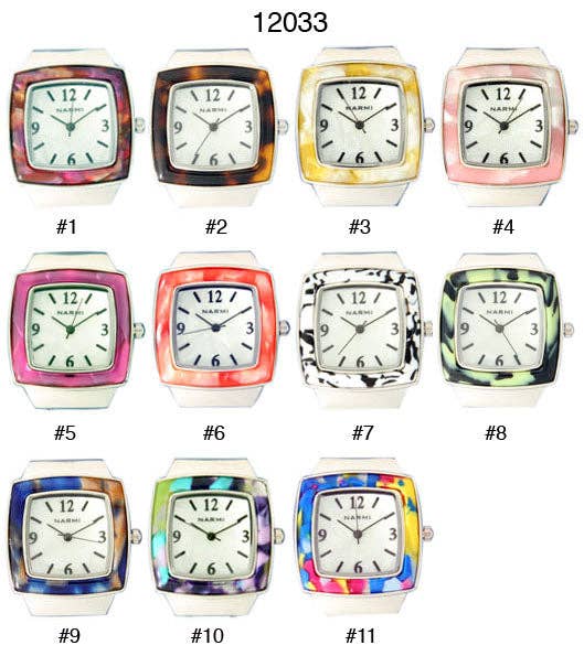 Time World USA - Wholesale  - 6 Geneva Watch Faces1