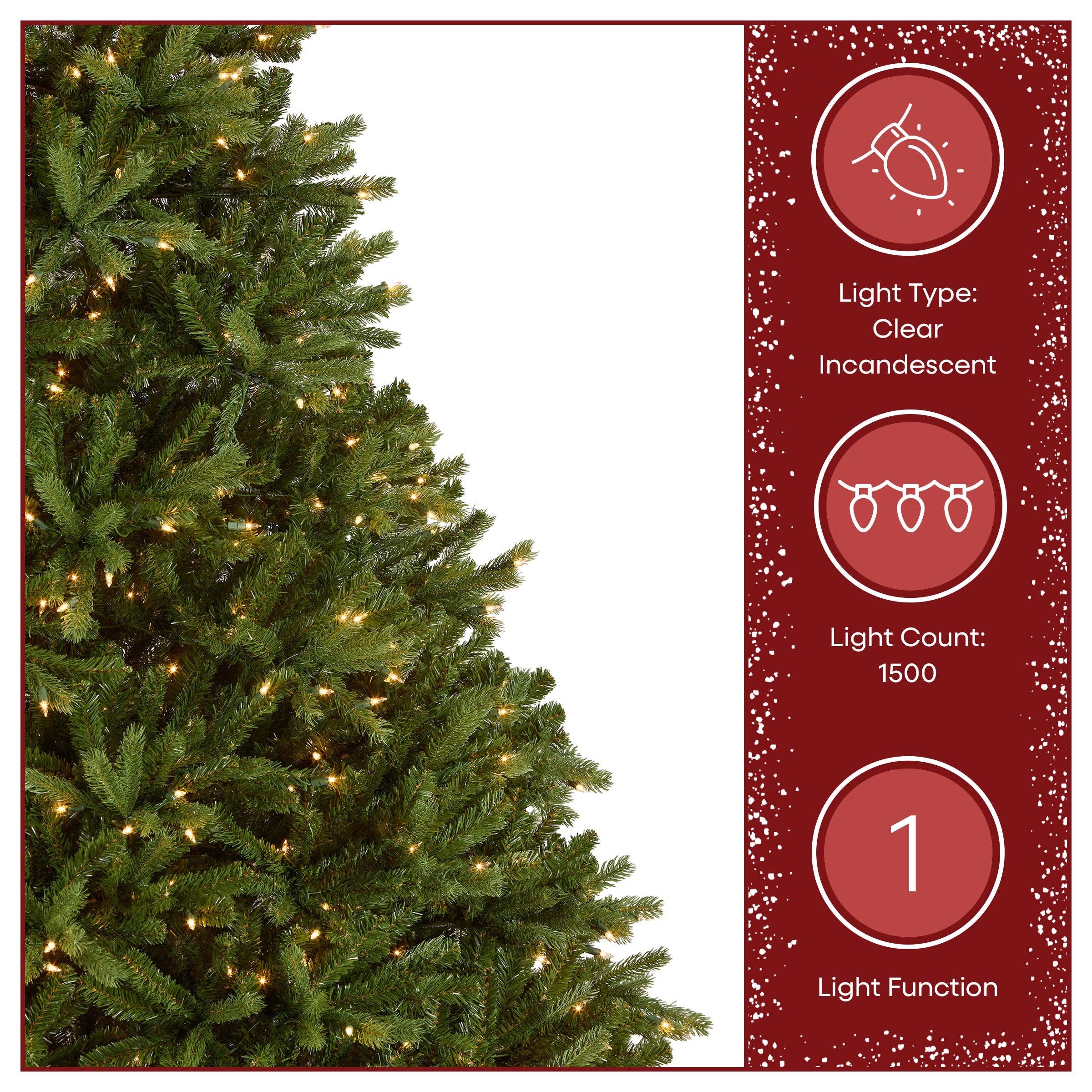 National Tree Company - Wholesale Artificial Christmas Tree - 9 ft. Pre-Lit Jersey Fraser Fir Tree with Clear Lights5