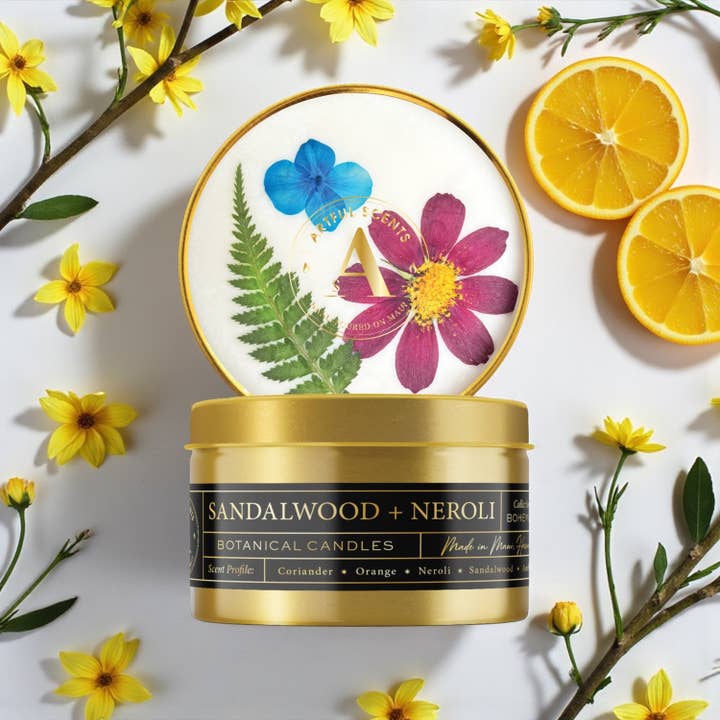 Bohemian Candle - Sandalwood + Neroli for wholesale by Artful Scents