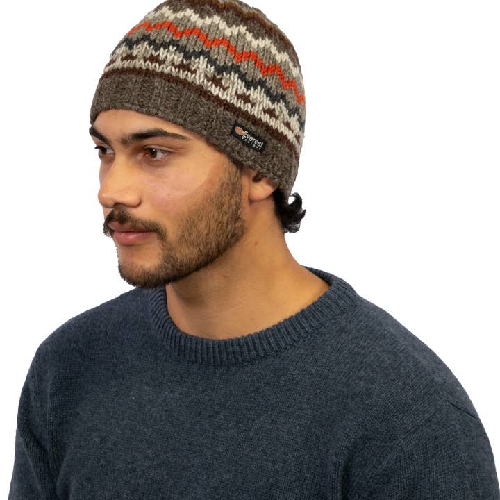 Alpenglow Wool Beanie for wholesale by Everest Designs