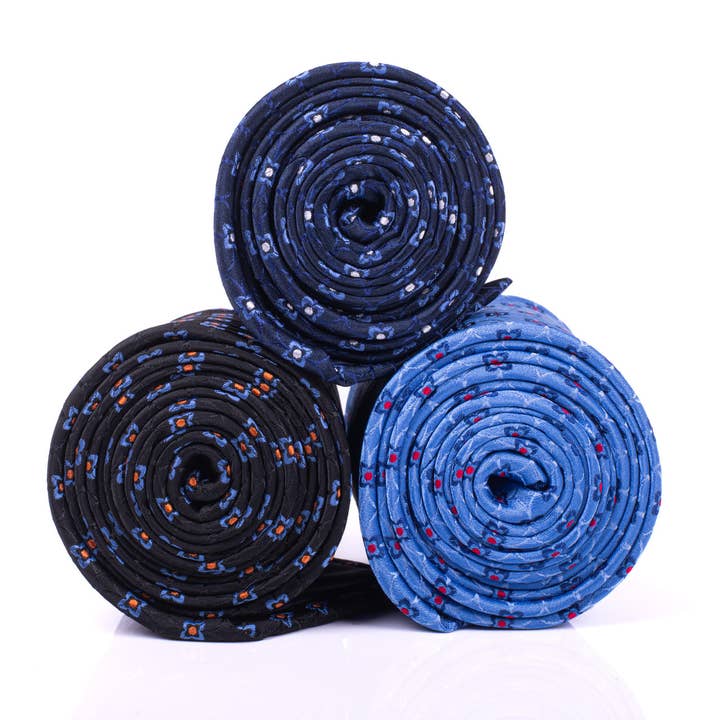 Selini New York - Wholesale Necktie - Men's - Men's Micro Fiber Poly Woven Regular Tie
