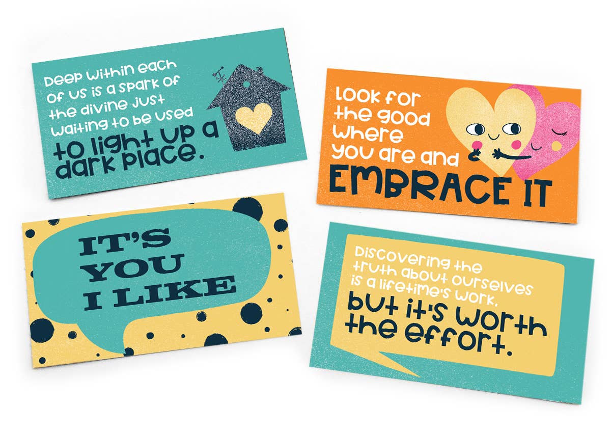 Papersalt - Wholesale Stationery/Notecard Set - Mr. Rogers Inspirational Notecards / Lunch Notes (Boxed Set)4