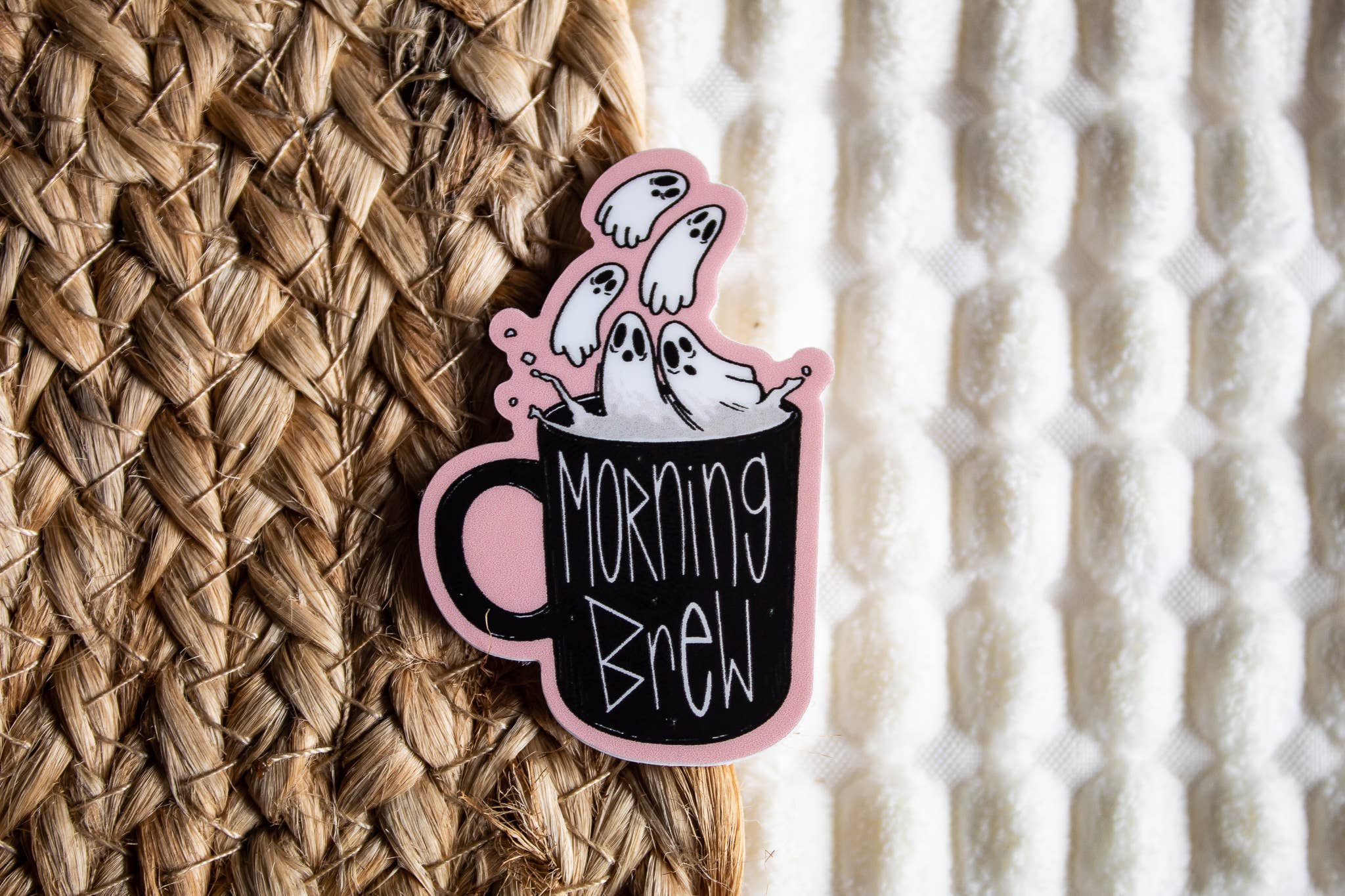 DeSilva Design Studio - Wholesale Sticker - Morning Brew Sticker!