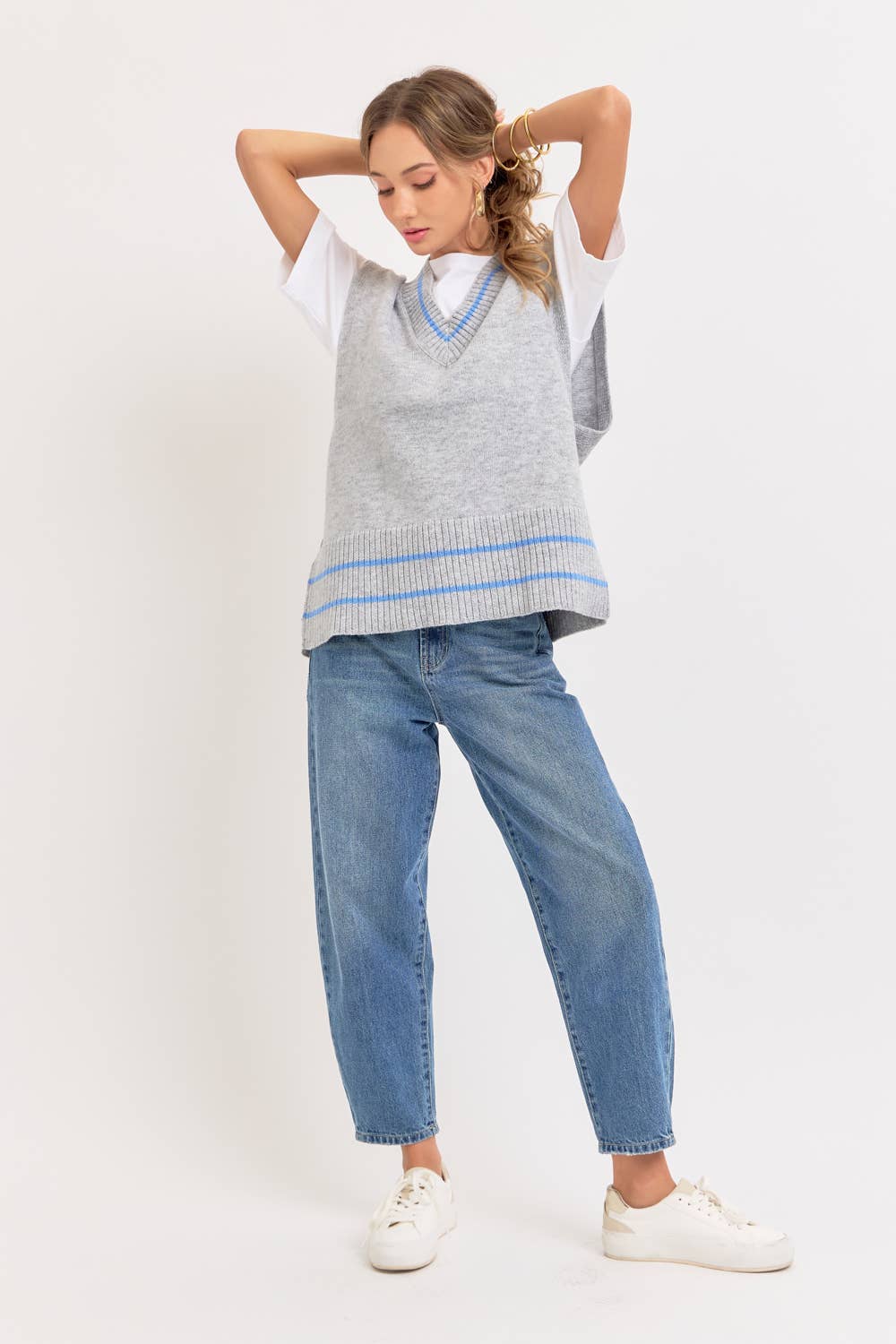 Sweet Lovely by Jen - Wholesale Knit Sweater - Women's - EFFORTLESSLY ESSENTIAL KNIT TOP/VEST18