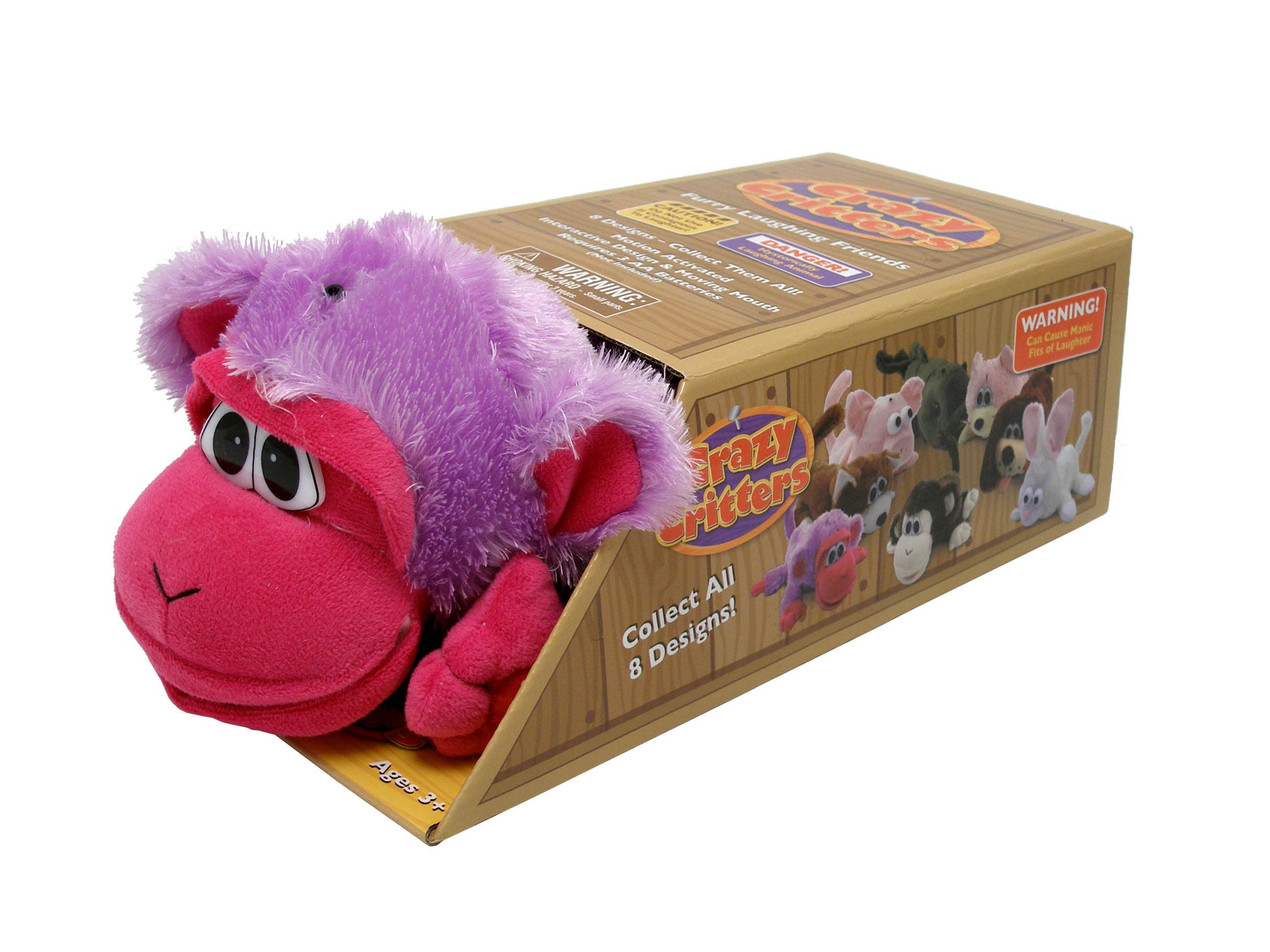 Flipo Group, Ltd. - Wholesale Pet Plush Toy - Dog - Crazy Critters Laughing Rolling Plush Pets3