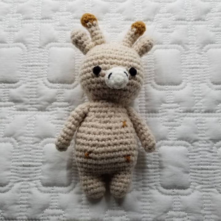 D & C TOYS - Wholesale Stuffed/Plush Toy - Kids & Baby - Plush Deer Hand Crochet Organic Baby Toy1