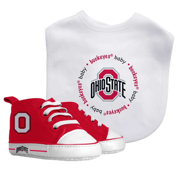 Masterpieces Puzzles - Wholesale Clothing Set - Baby - Ohio State Buckeyes - 2-Piece Baby Gift Set