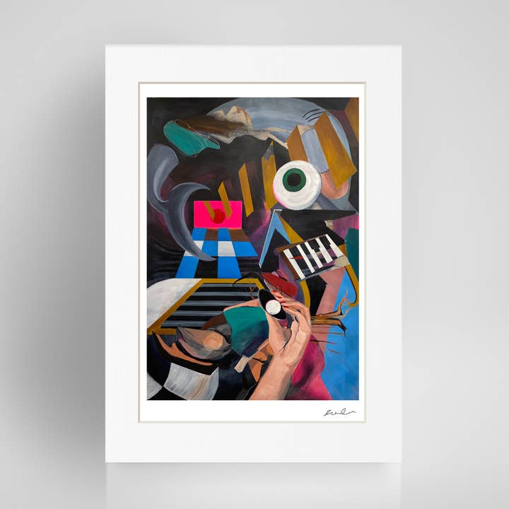 Impressão Giclée de Arte Fina de Edição Limitada Assinada 'Dreamscape1' por atacado de Fiona Wilson Artist