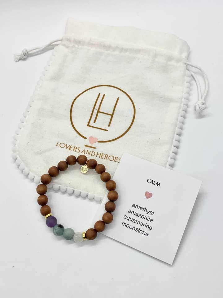 "Calm" Intention Bracelet for wholesale by Lovers and Heroes