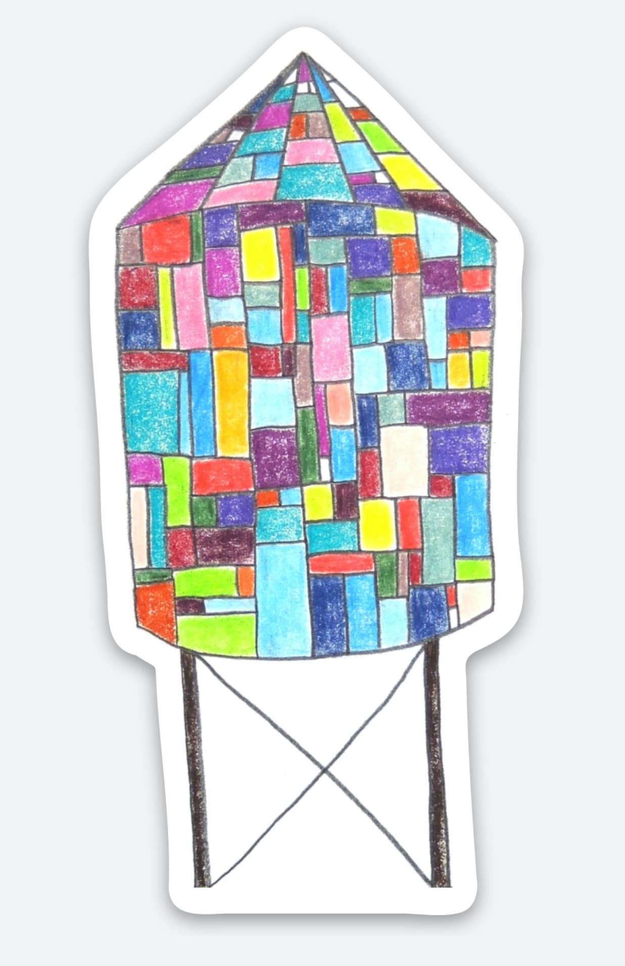 Natchie - Wholesale Sticker - Brooklyn, DUMBO Sticker Pack4