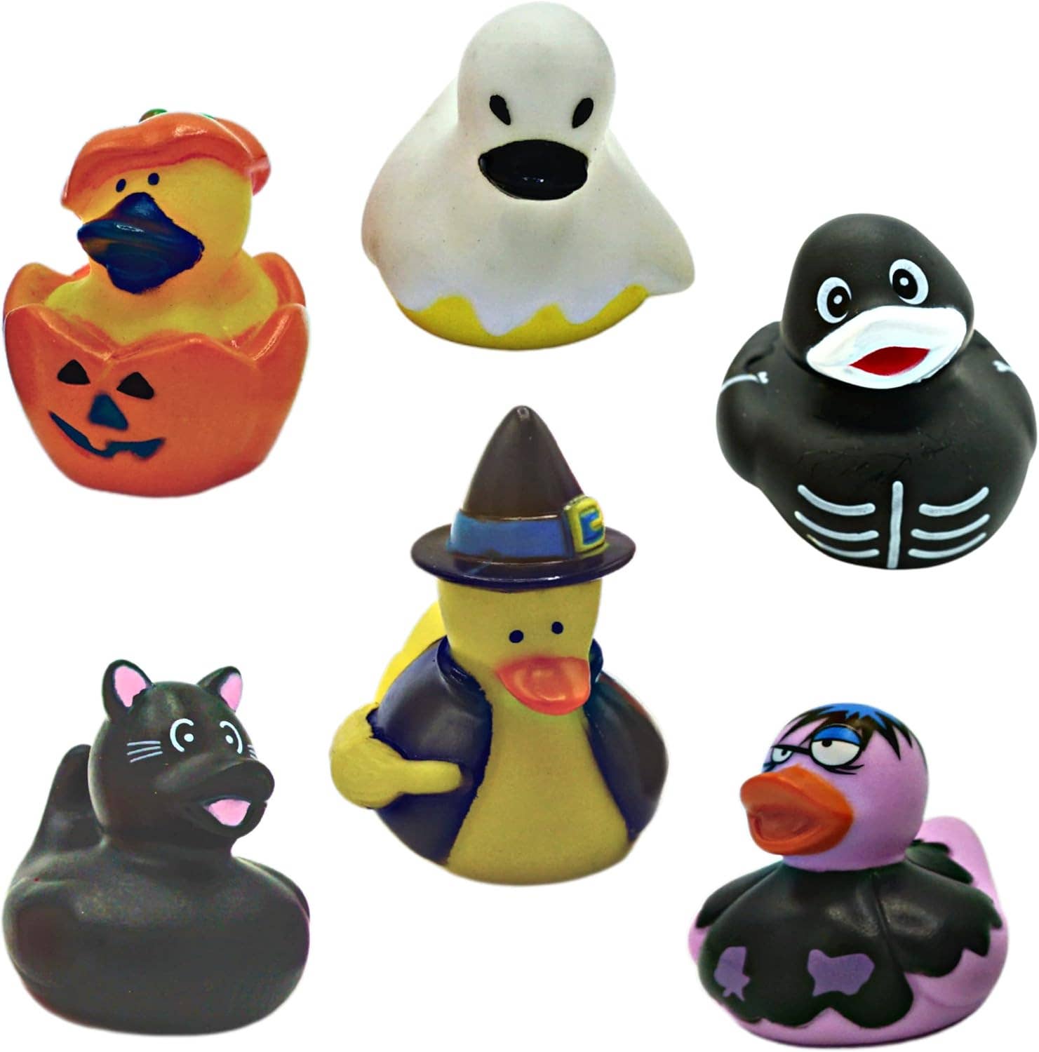 4E's Novelty - Wholesale Party Favor - 4E’s 24 Pack Halloween Rubber Ducks - 2.5" Party Favors8