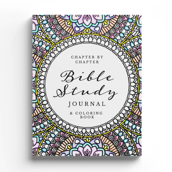 Chapter by Chapter Bible Study Journal and Coloring Book for wholesale by Scripture and Grace