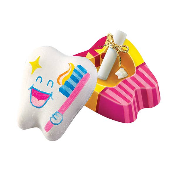 Toysmith - Wholesale DIY Craft Kit - Kids - 4M Make Your Own Tooth Fairy Keepsake Box