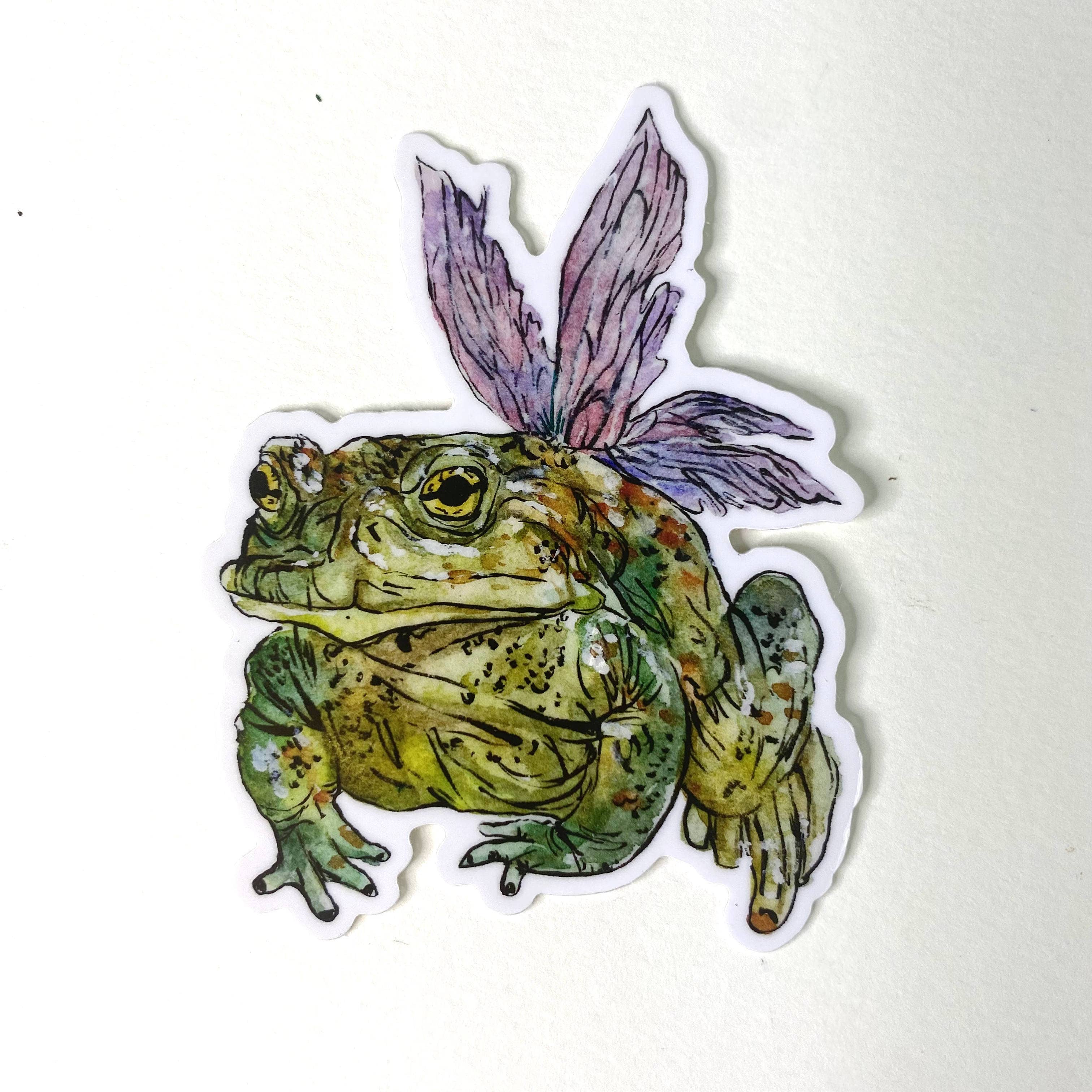 Aquabun - Wholesale Sticker - Toad Fairy Sticker