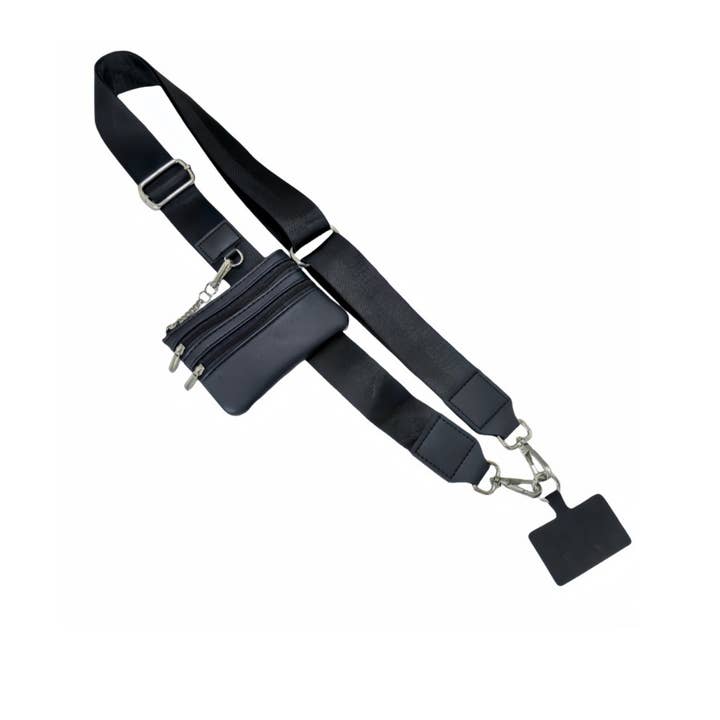 DESHENG ENTERPRISE - Wholesale Bag Strap - Women's - HANDBAG STRAP WITH ZIPPER POUCH PHONE HOLDER WRISTBAND3