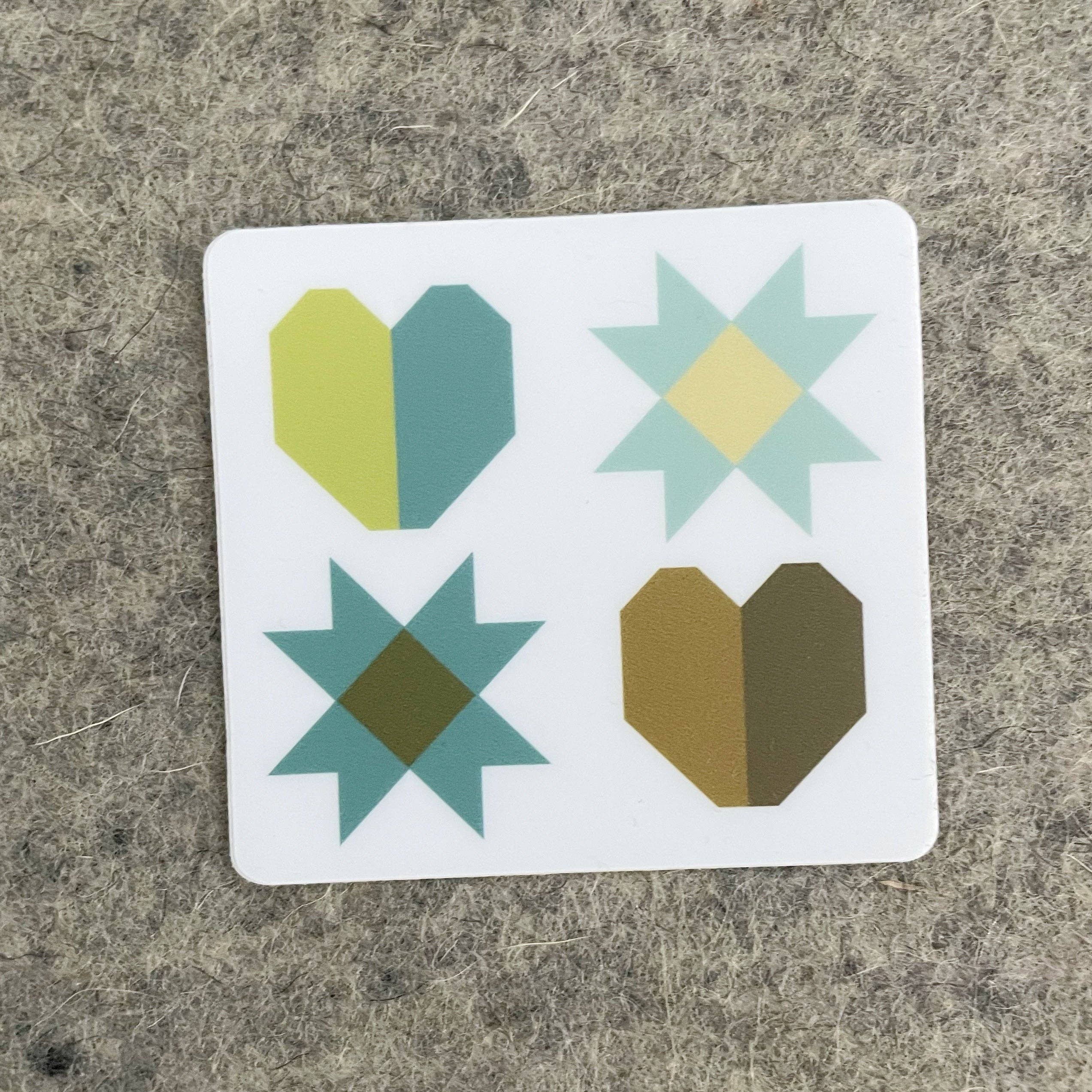 Nollie Bean - Wholesale Sticker - Claremont Sticker Trio1