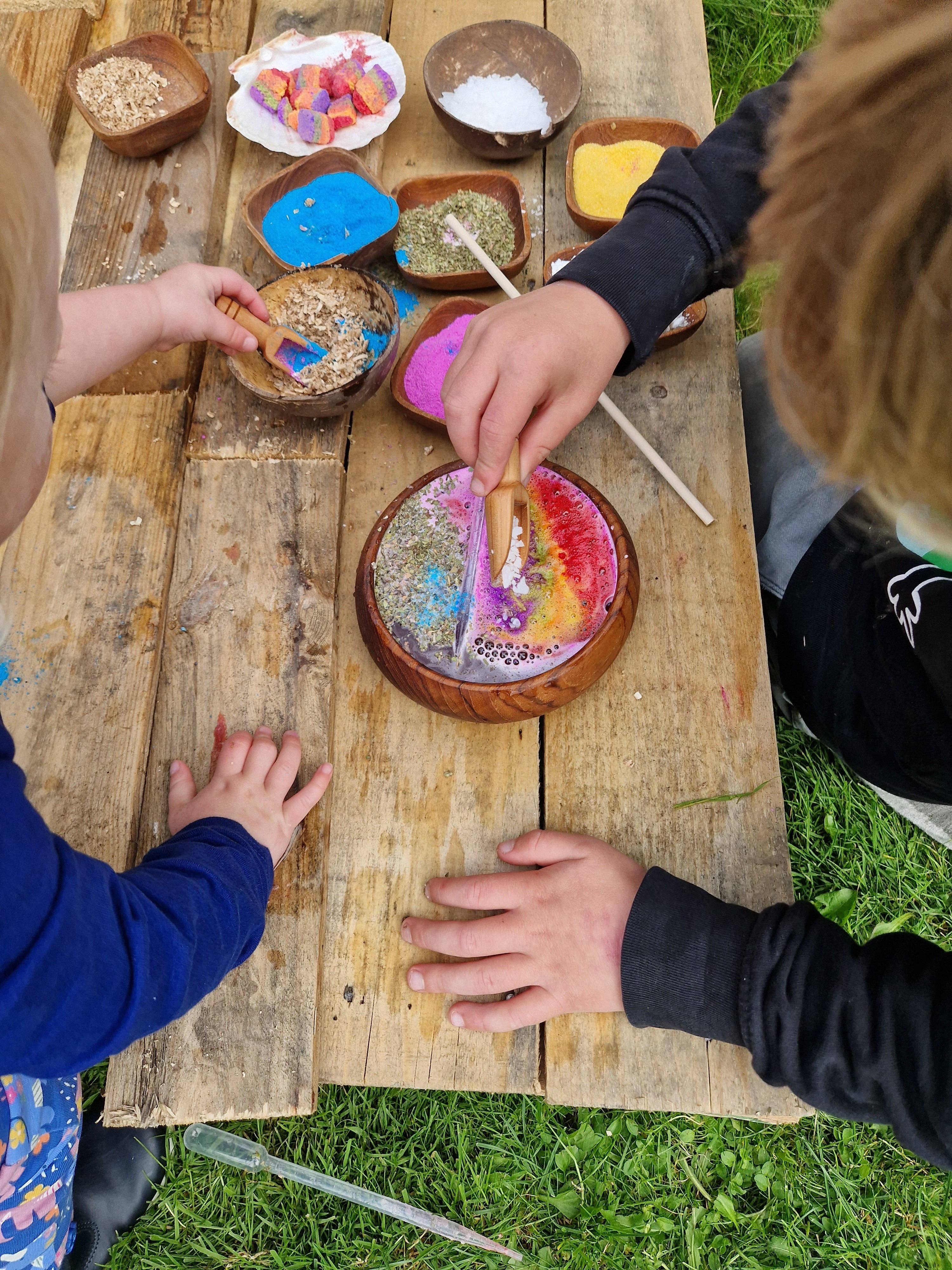 The Potion Lab – Großhandel Bastelset – Kinder – Regenbogen sprudelndes Zaubertrank-Set5