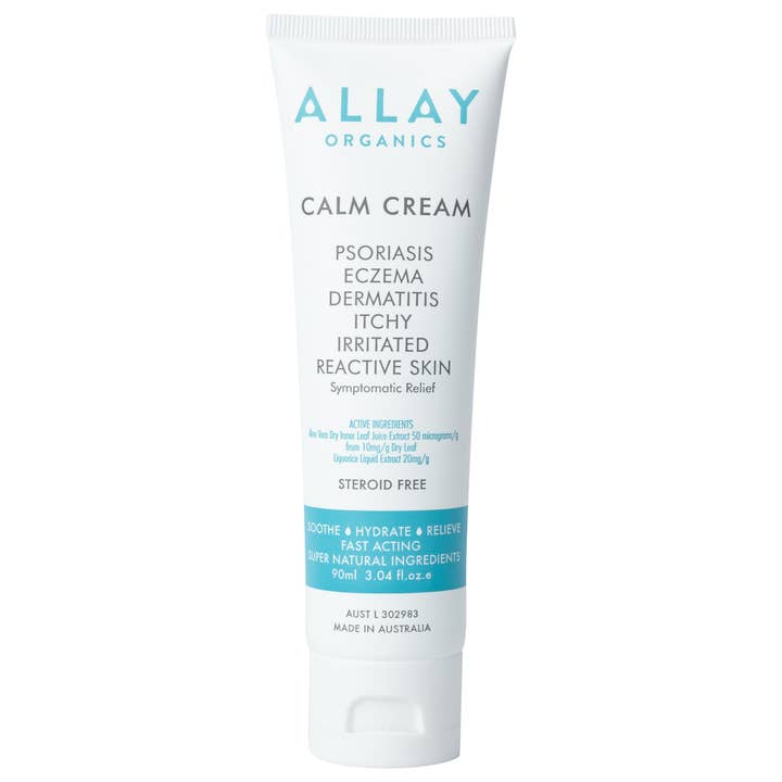 Allay Organics - Vendita all'ingrosso Unguenti/Balsami/Creme curative - Crema calmante per psoriasi, eczema, dermatite con vitamina D3